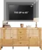 High Gloss Sideboard Buffet Burl Wood 60'' Cabinet Buffet Table with 3 Drawers & 2 Closed Storages, Mid-Century Modern Sideboard 5