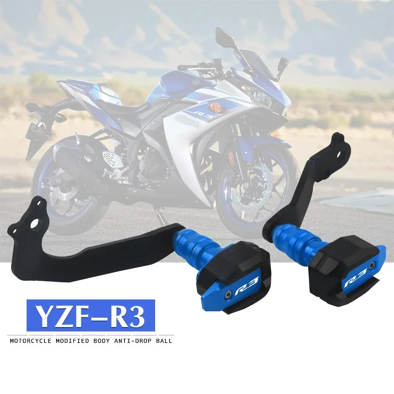 

For YAMAHA YZFR3 YZF-R3 YZF R3 2019-2023 Motorcycle Falling Protection Frame Slider Fairing Guard Crash Pad Protector