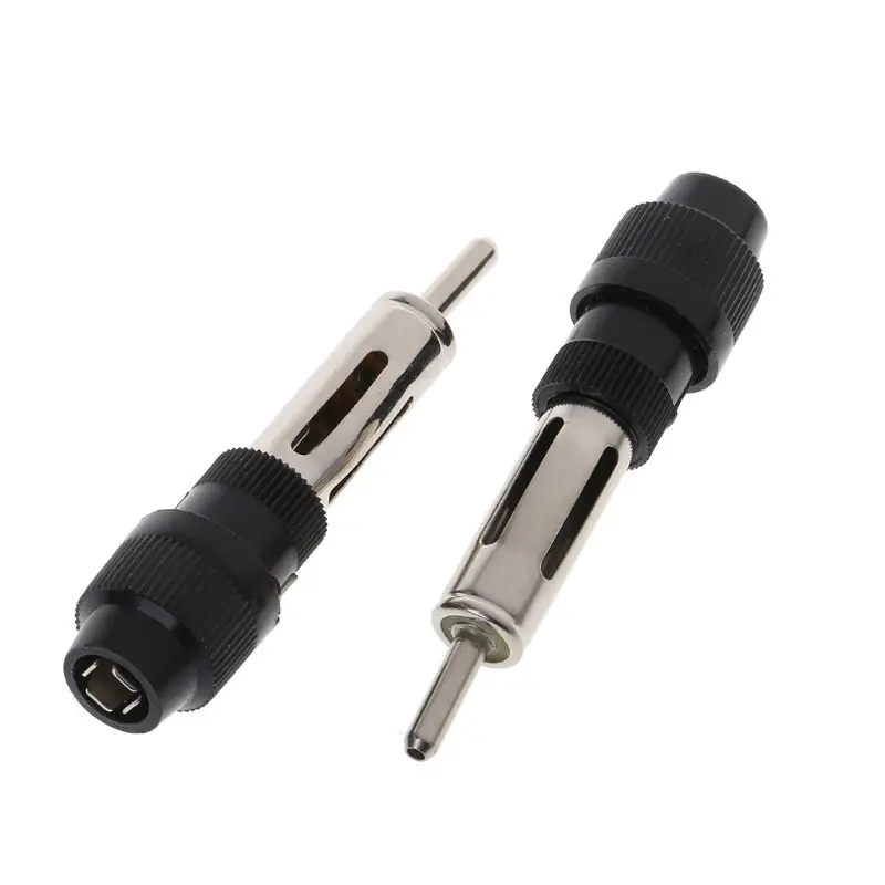 

A70F 2x Aerial Socket Male Car Radio Steoro Antenna Plug Repair Adapter Connector
