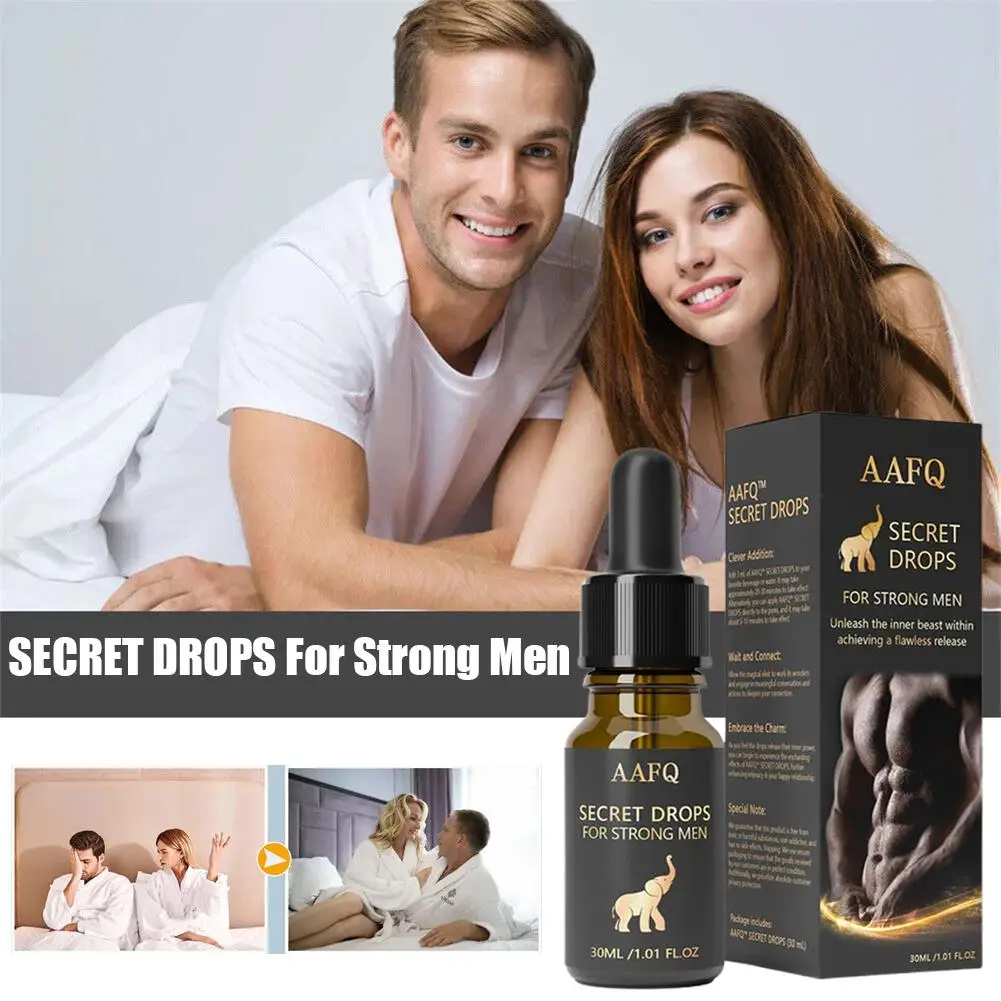 

30ml Secret Drops For Strong Men Long Lasting To Attract Women Body Essential Sexually Stimulating Drops I2c9