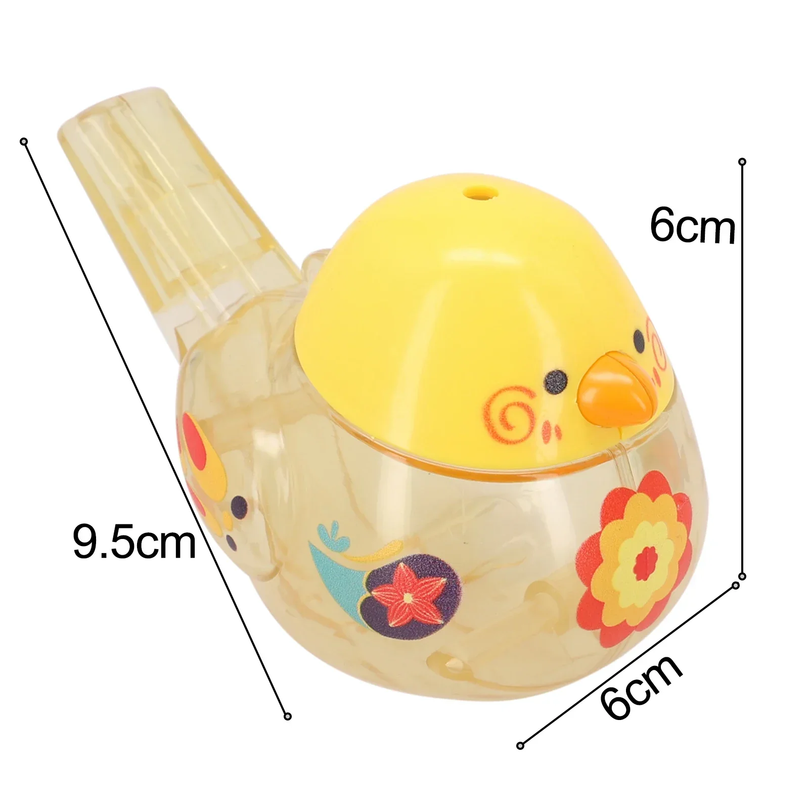 Water Bird Whistle ABS Material Bird Shape Whistle Pipe Funny Toy For Kindergarten Kids Noise Makers Colorful Adorable