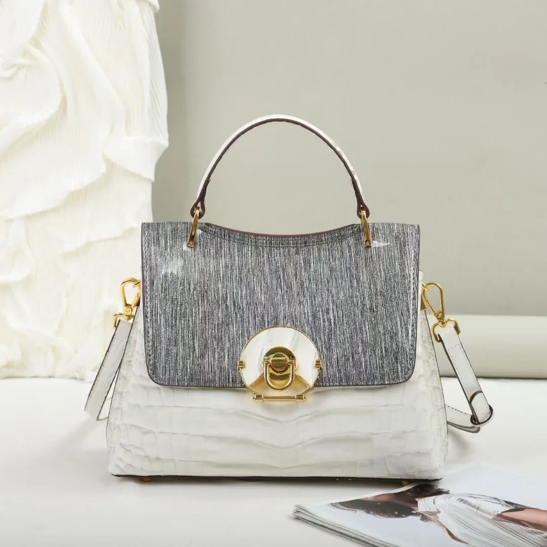 

Genuine leather new fashionable and versatile large capacity shell bag crossbody bag women's handbag