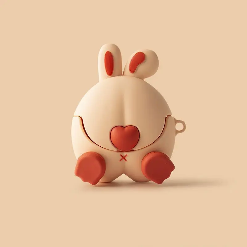 Adorable Cartoon Soft Silicone Protective Case with Hook