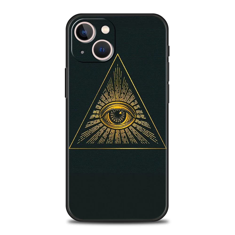 Heiliges Auge von Horus Ägypten Fresko Handy hülle Abdeckung für iPhone 15 14 13 12 Pro max xr xs x 11 7 8 plus 13 Mini Silikon Shell Taschen – Detail 5