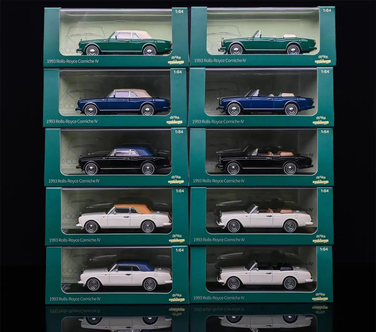 GFCC 1:64 Rolls Royce Corniche 1993 Classic Car Alloy Miniature