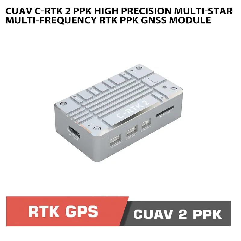 CUAV 고정밀 멀티 스타 다중 주파수 RTK PPK GNSS 모듈, C-RTK 2 PPK