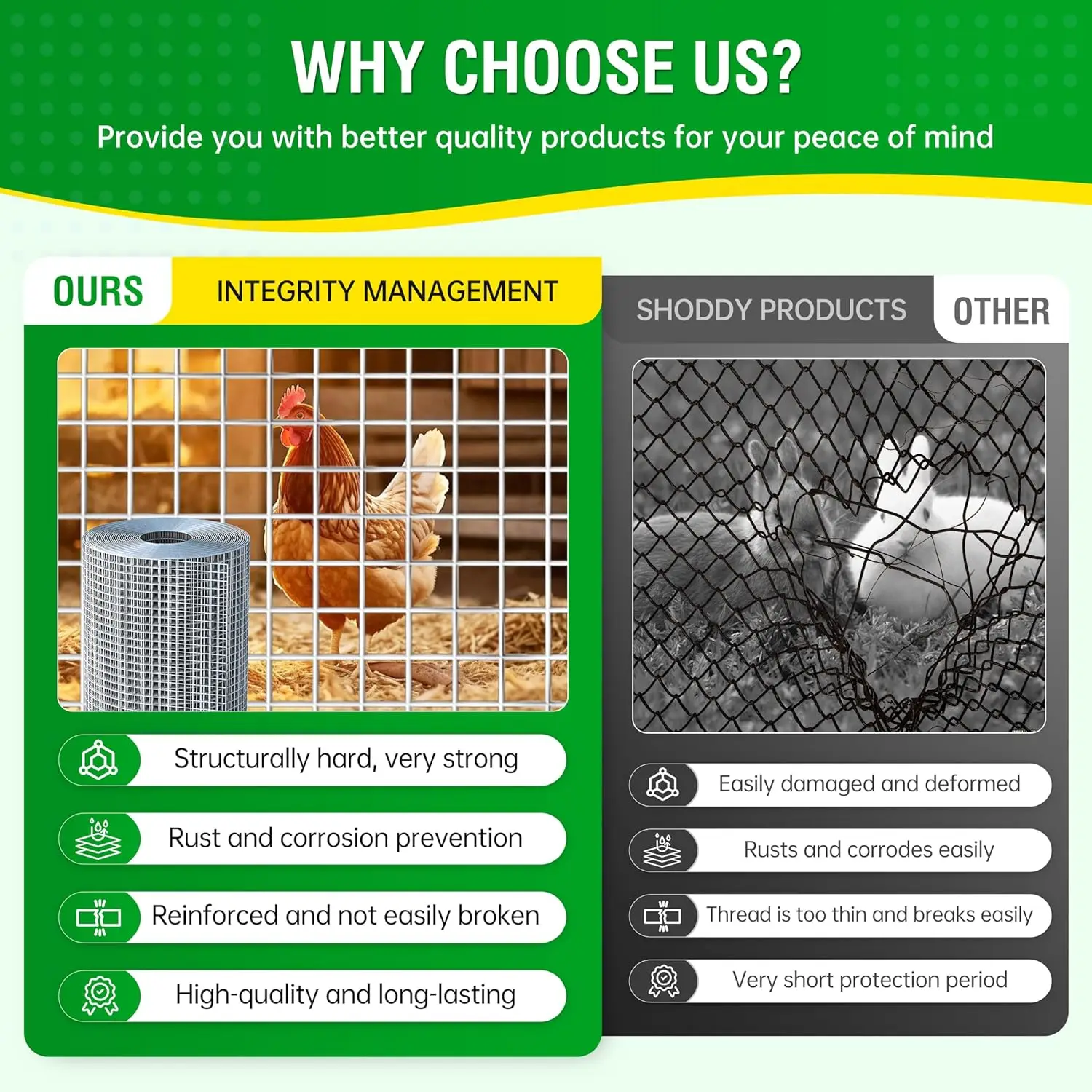 Hot-Dip Galvanized After Welding Hardware Cloth 1/2 inch 48 X 100 ft 19 Gauge, Rust and Corrosion Resistant, Easy to Bend