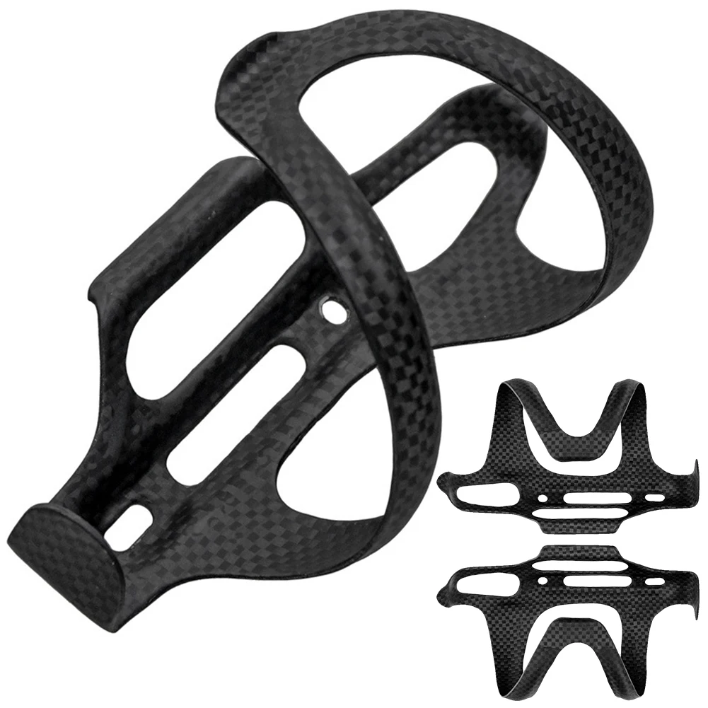 Bike Water Bottle Cage Bicycle Bottle Holder Full Carbon Fiber Bike Water Bottle Bracket Lightweight Cycling Accessories