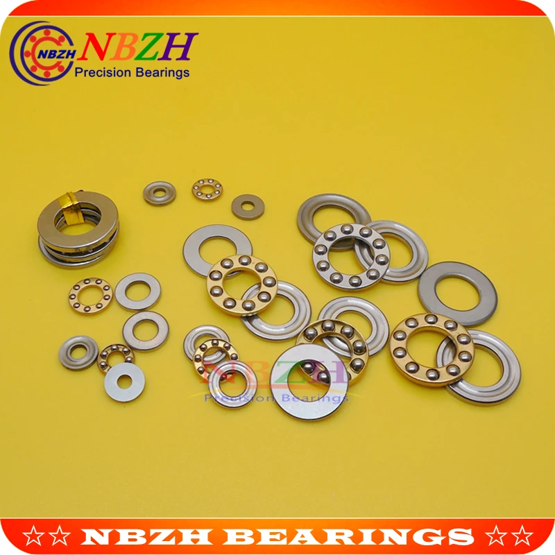 NBZH Axial Ball Thrust Bearings F5-12M (BA5 AKL5) 5*12*4 Mm Plane Thrust Ball Bearing F5-12 M 5X12X4