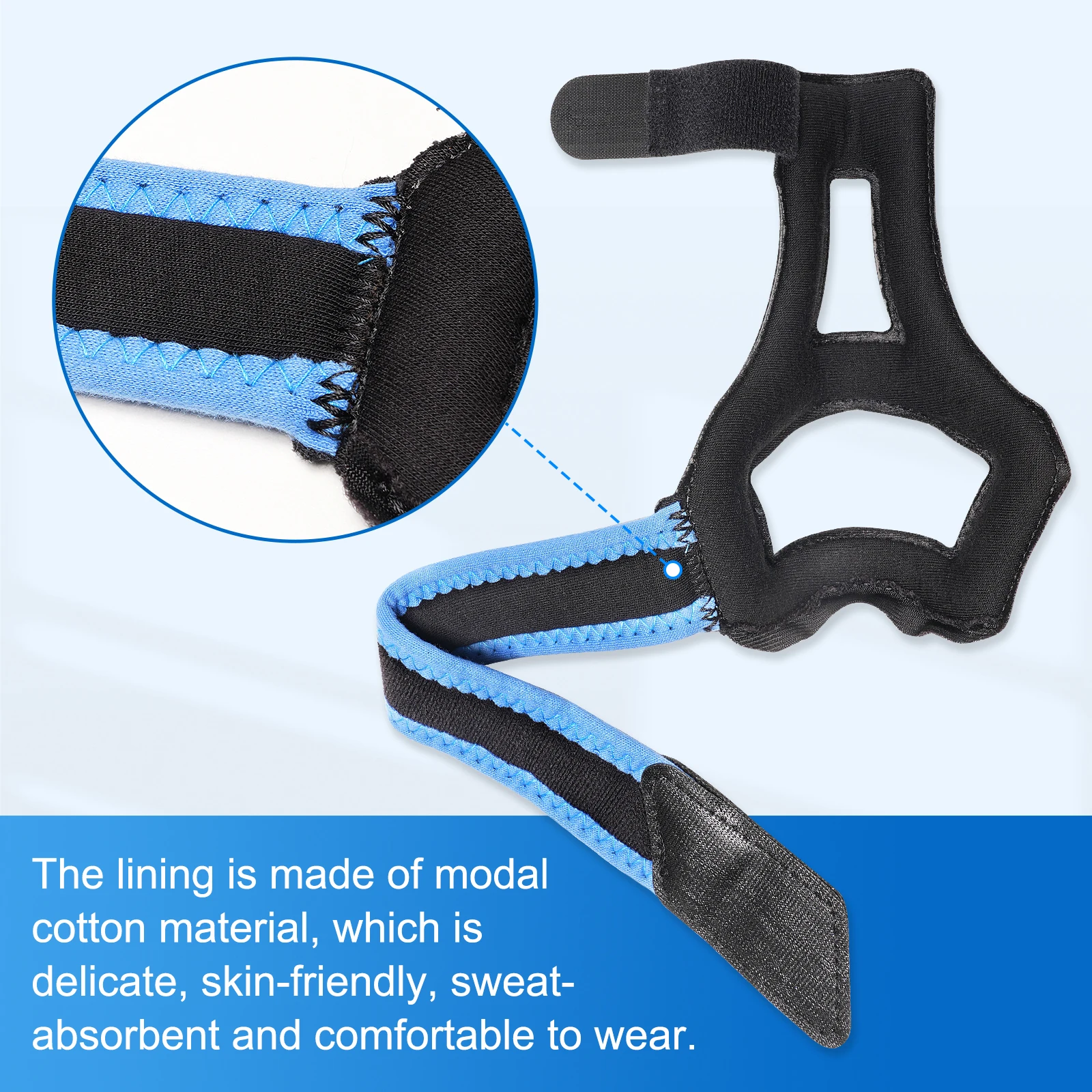 VELPEAU Thumb Splint Brace for Trigger Finger Sprains Strains Arthritis and Tendonitis Thumb Support Breathable and Universal 2