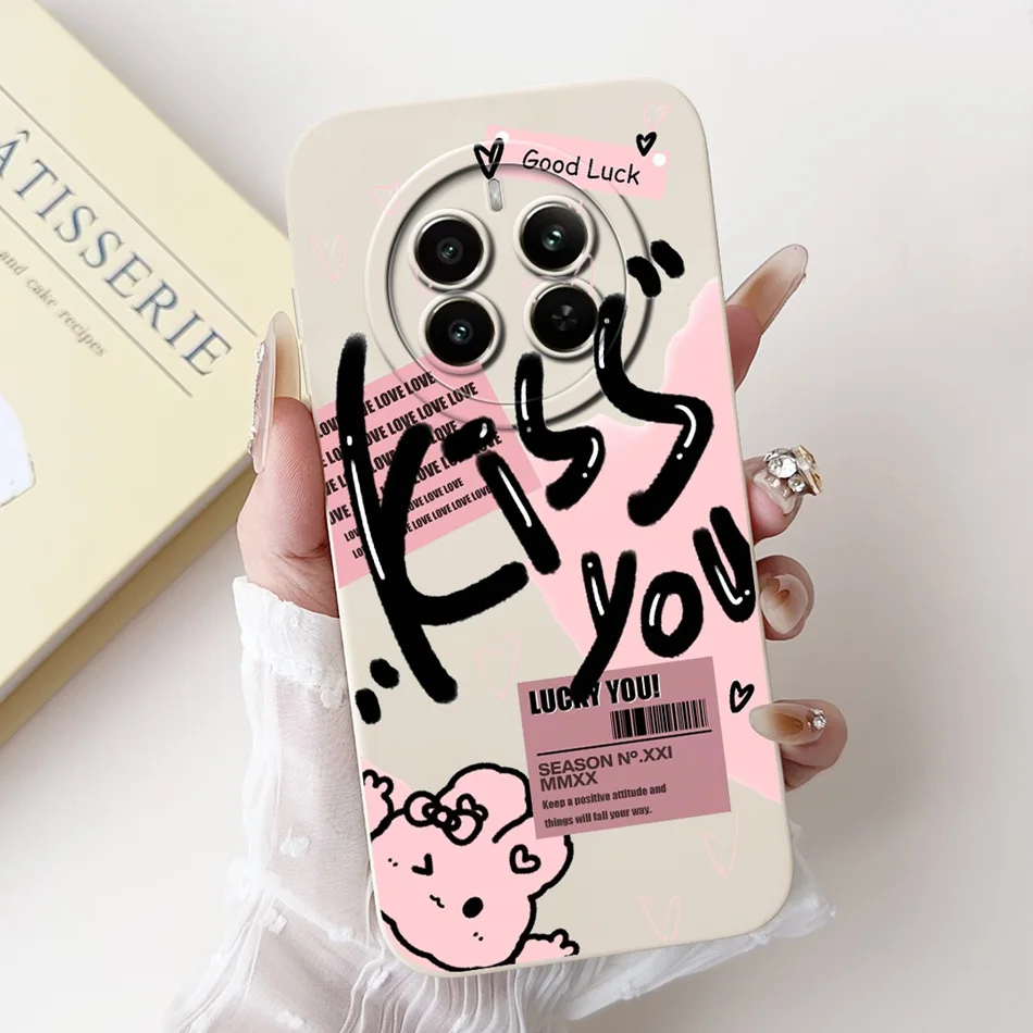 Cute New Design Soft Silicone Shockproof Phone Case - Plain Style