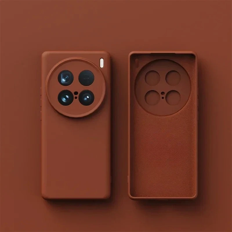 Premium Matte Silicone Protective Case - Luxurious Soft-Touch Finish with Enhanced Camera Guard and Sleek Design