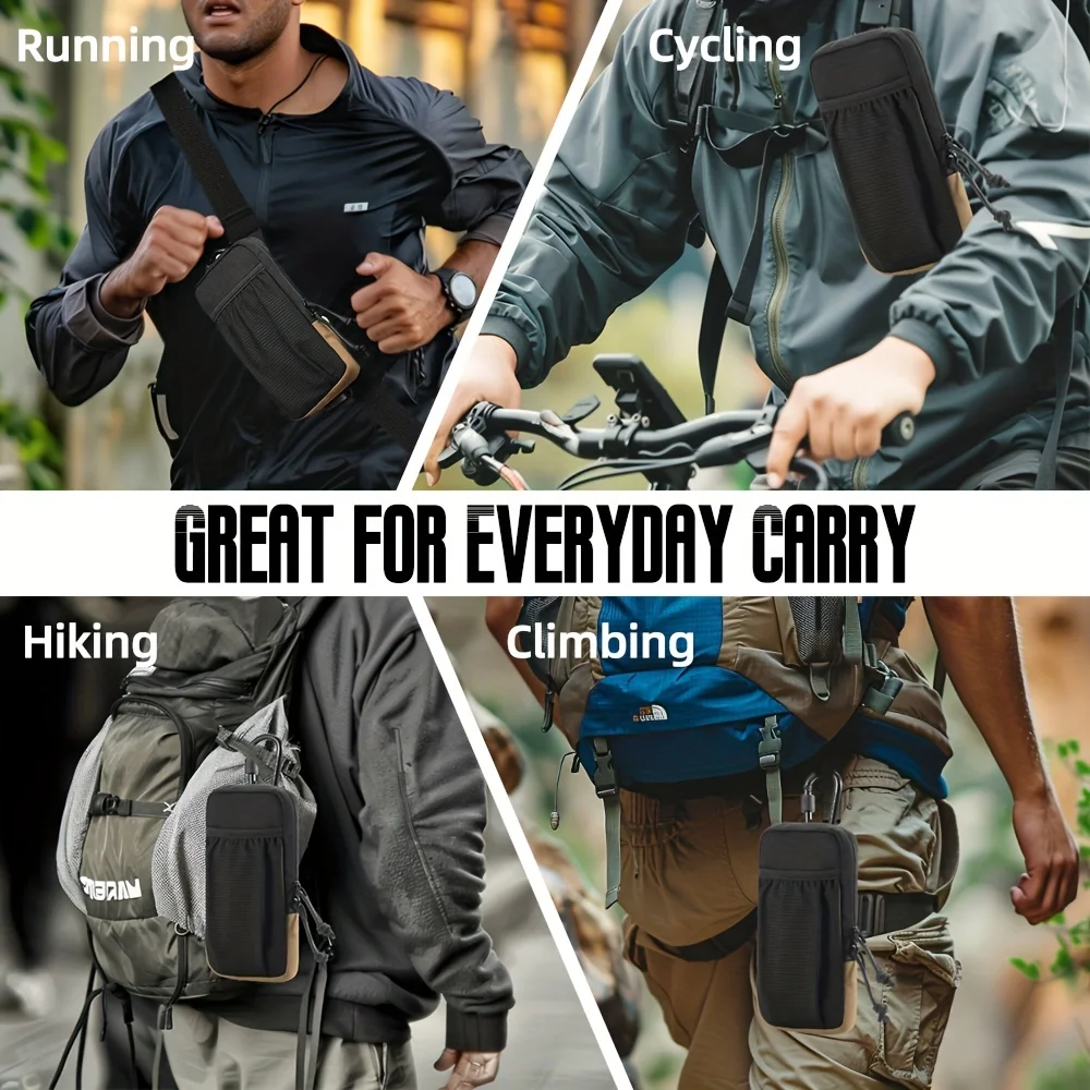 Multifunctional Waist Bag with Belt Loop - Versatile Phone and Gadget Holder