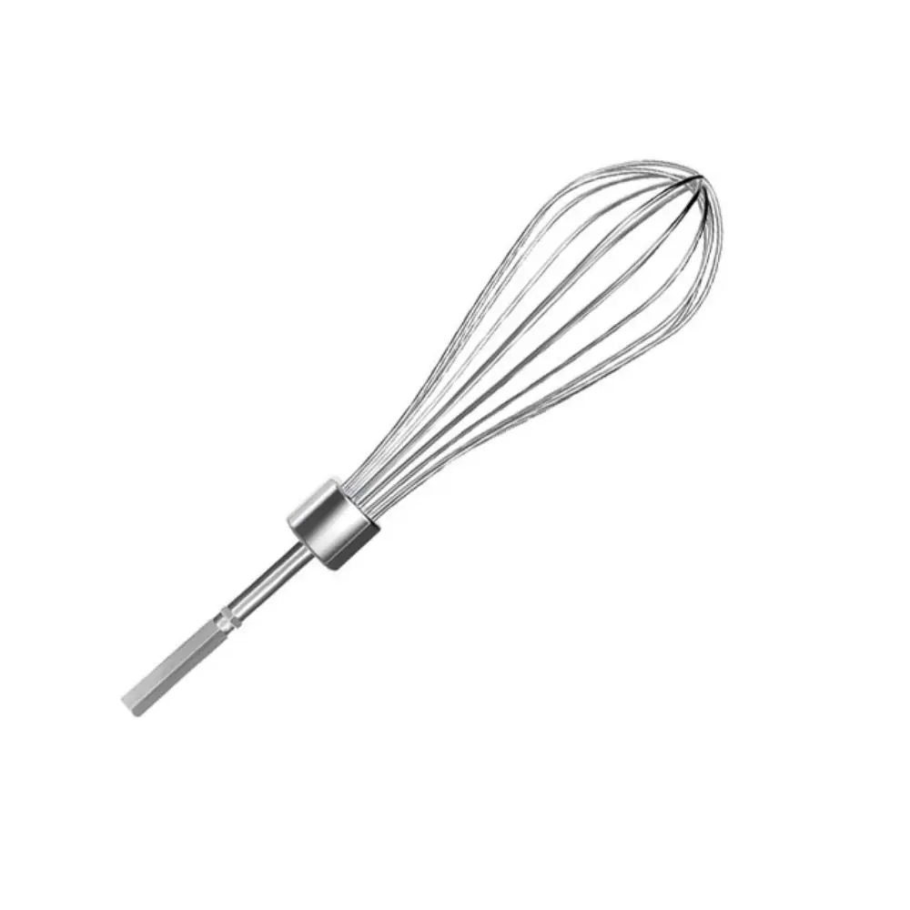 Stainless Steel Egg Beater Whisk Hand Mixer Suitable for Drill Electric  Mixer Cream Dough Whisk Mixer Baking Kitchen Accessories - AliExpress