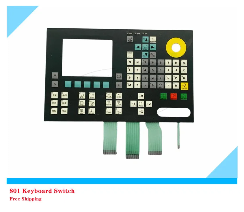 

Панель переключателя клавиатуры SINUMERIK 801 6FC5500-0BA00-0AA0