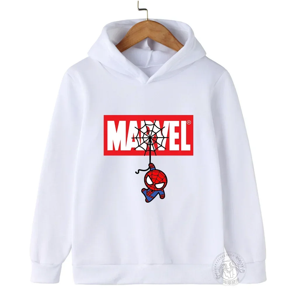 thumbnail image 1 of Sudadera con capucha de Spider-Man para niños, ropa para niñas, ropa de moda para bebés, camisetas deportivas cálidas de otoño, regalos para la temporada de regreso a clases de primavera, 1 of 4