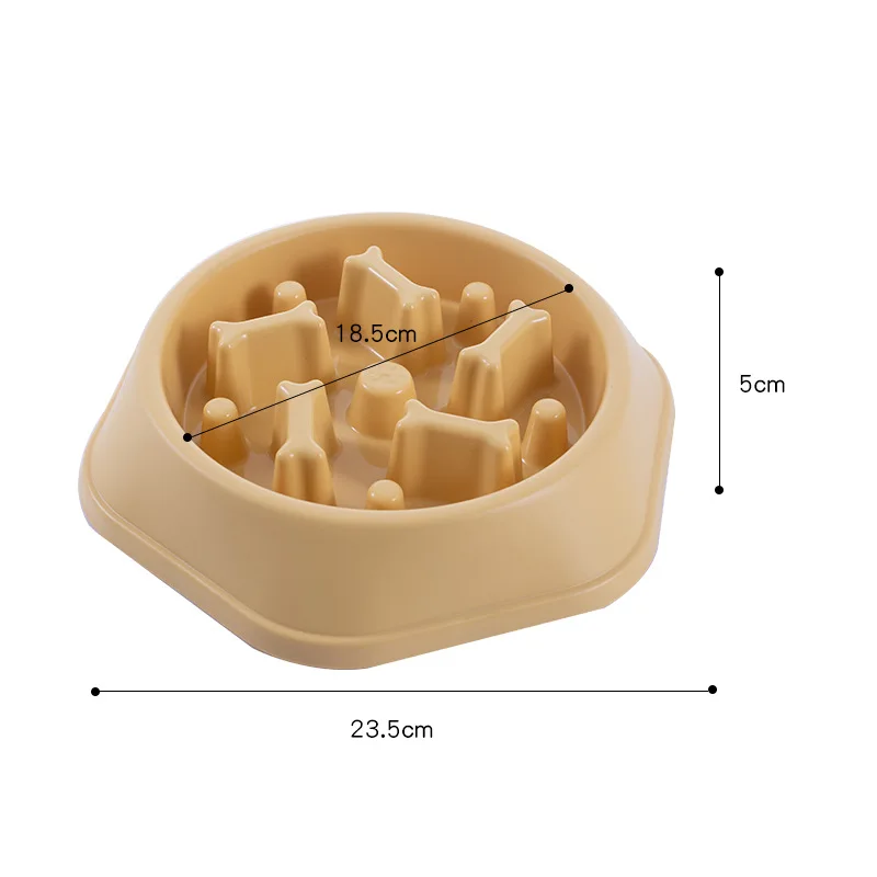 Title 7, Pet Slow Food Bowl Small Dog Choke-proof Bowl N...
