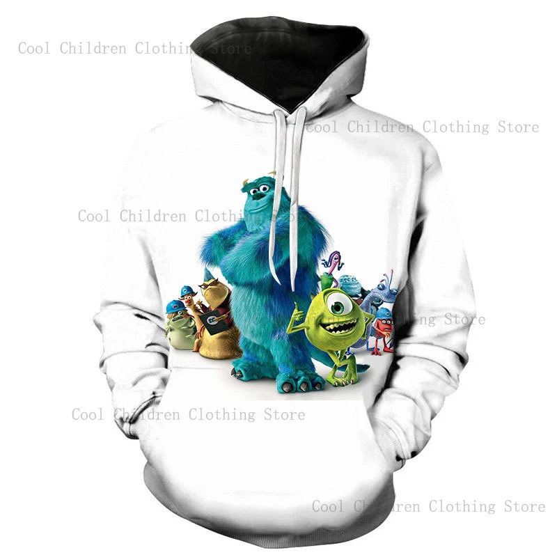 thumbnail image 1 of 24 nuevas sudaderas con capucha para hombre con estampado 3D de Disney Monsters Inc., moda urbana, hip hop, deportes al aire libre, camisetas de manga larga, sudaderas casuales para hombre, 1 of 5