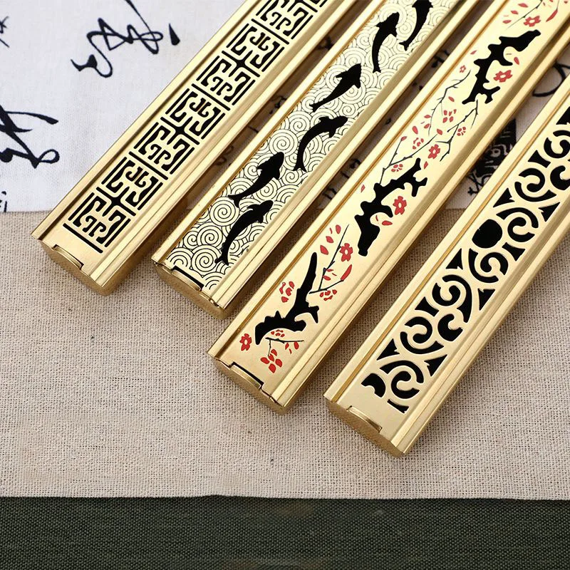 

Creative Metal 22CM Household Incense Burner Incense Box Base Yoga Meditation Agarwood Stand Home Decoration Crafts Agarwood