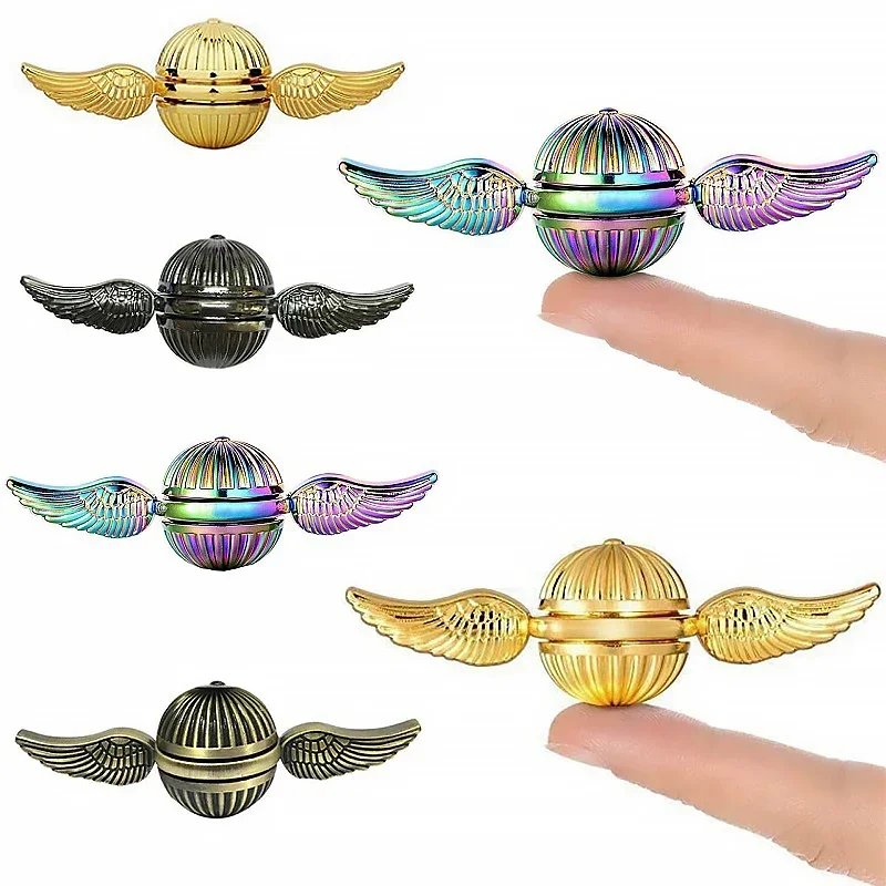 Fidget Toys Stress Relief Toys Magic Props Toys Harries Magic Boy Fidget Spinner Golden Snitch 5styles