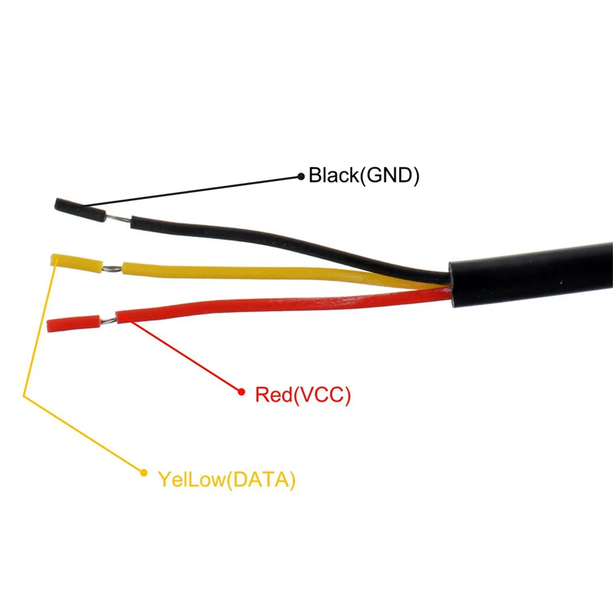 A04R-BOJACK DS18B20 Temperature Sensor Module Kit with Waterproof Stainless Steel Probe for Raspberry Pi
