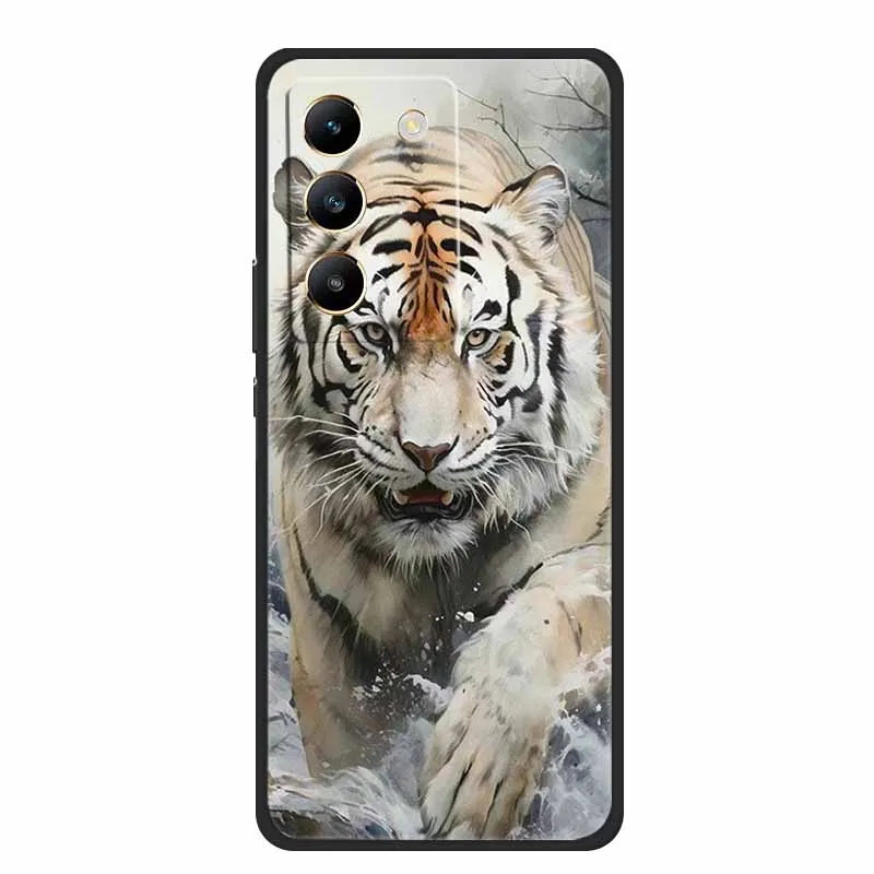 Black Silicone Soft Phone Case - Durable and Stylish Back Cover  Bag
