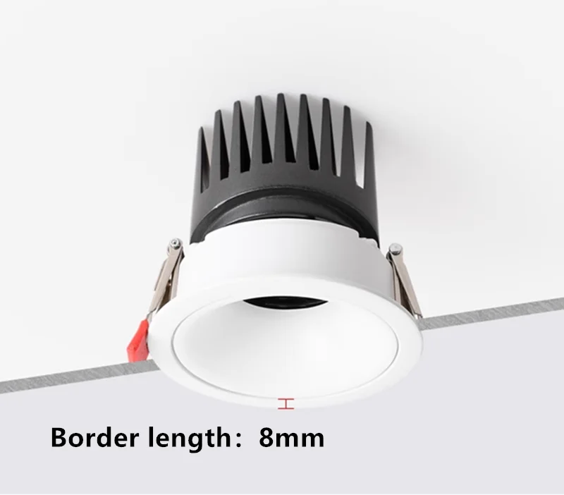 Description Picture 2 of itemDimmable Recessed LED Downlights Anti-Glare 9W12W15W18W20W25W30W36W COB Ceiling Light Spotlight 30° rotating AC110/220V CIR98