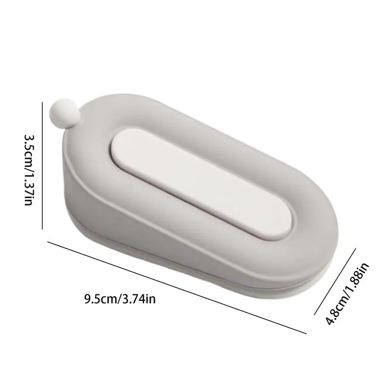 Silicone Door Stop Stoppers Block Doorstops Door Stopper Home Office Adhesive Mute Anti-Shock Rear Retainer