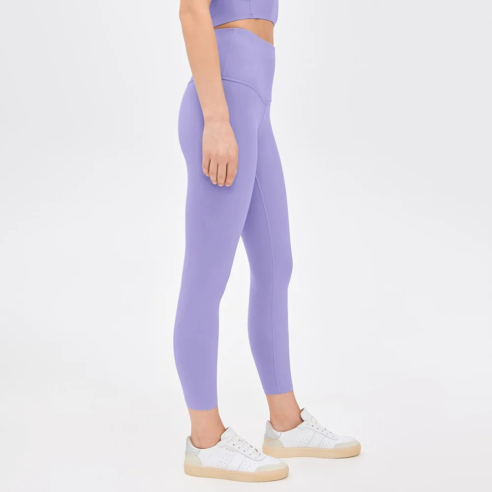 سراويل اليوغا الضيقة للسيدات عالية الخصر من AL - س...