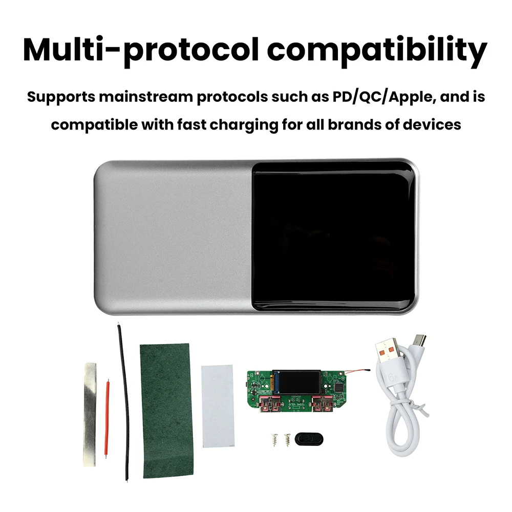 22,5W Schnelllademodul 3,7V Ternäre Lithium-Batterie Mobiles Power-Motherboard DIY Wiederaufladbares Modul Unterstützt PD/QC/SCP/VOOC – Detail 13