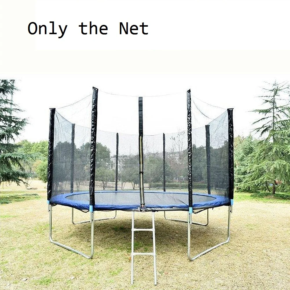 Trampoline Replacement Net 4-8ft Outdoor Protective Anti-fall Polyethylene Trampoline Jump Pad Safety