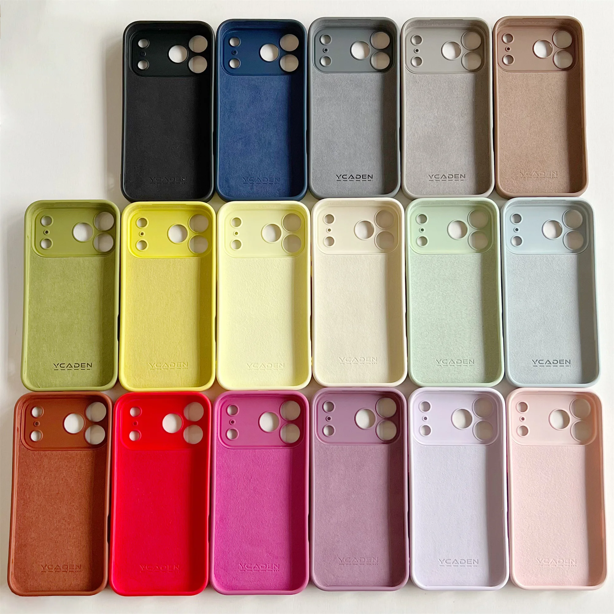 Luxury Shockproof Liquid Silicone Rubber Phone Case Cover