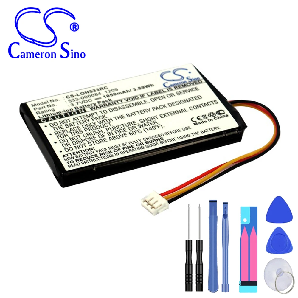 Telecomando 1050Mah Batteria Per Logitech 1209 533-000083 533-000084 Harmony Touch Harmony One Ultimate 915-000198