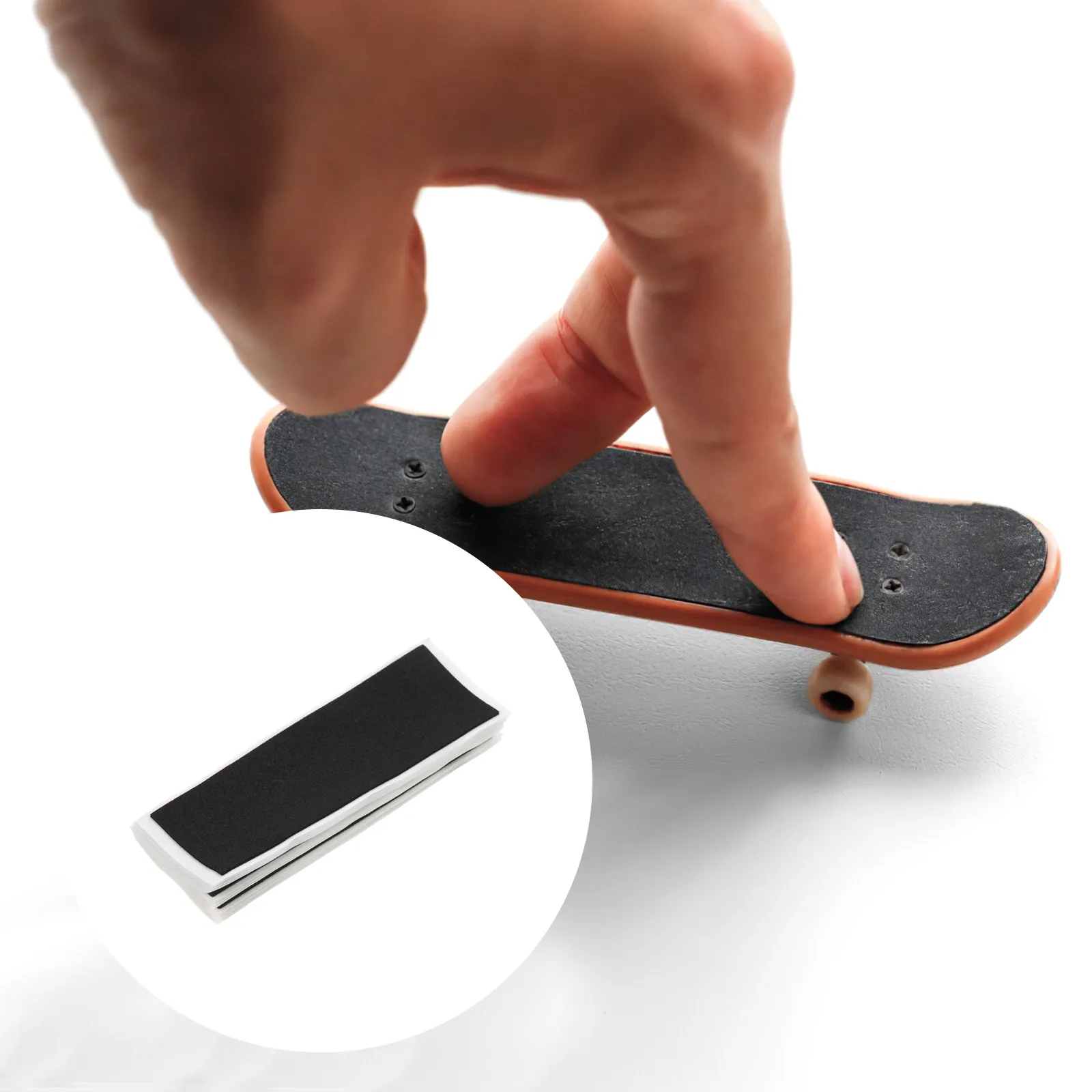 10Pcs 핑거보드 그립 테이프 폼 테이프 핑거 스케이트보드 미끄럼 방지 스티커 핑거보드 그립 액세서리 스케이트보드 핑거 테이프