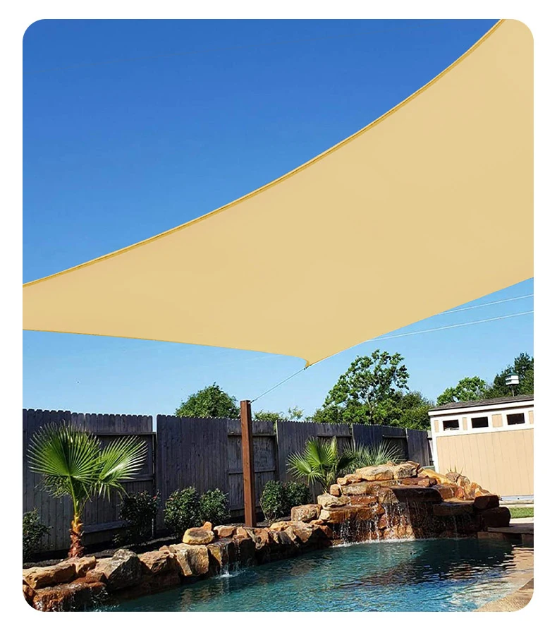 Sunshade cloth, courtyard sunscreen car, sunscreen sail, outdoor tent custom sunshade top cloth, wind-resistant balcony