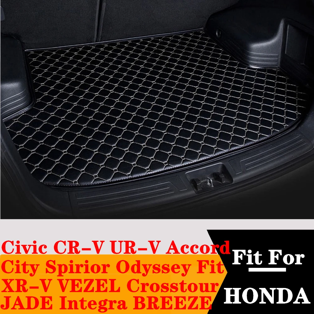 

Коврик для багажника автомобиля, Задняя подкладка для багажника для HONDA CRV CR-V JADE Odyssey Civic BREEZE VEZEL City подходит для Jazz Crosstour Accord ZRV