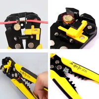 Outil de fil d'électricien professionnel, dénudeur de fil de câble, pince à sertir automatique, outils de sertissage de virole 3