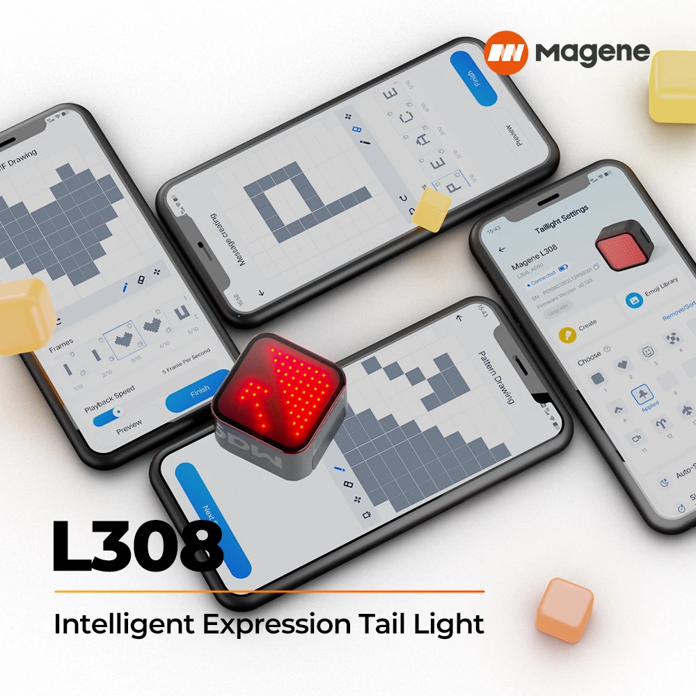 Magene L308   ǥ  Ʈ, 96 COB LED Ʈ, Ʈ  , ڵ   , IPX6 Ʈ