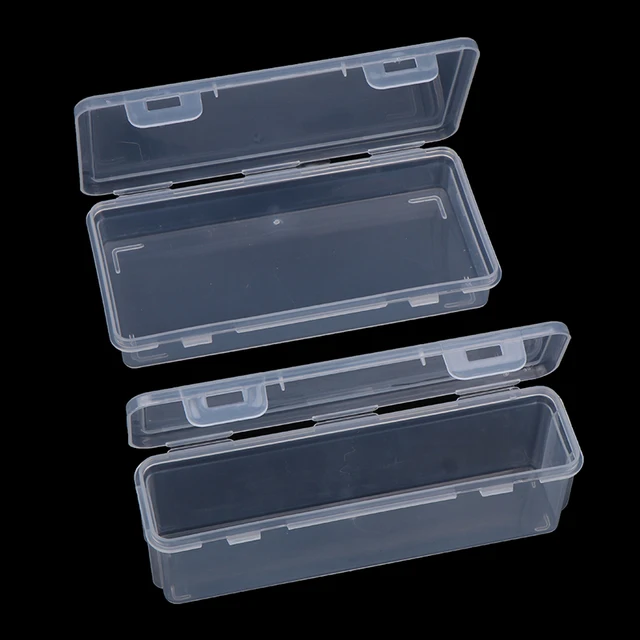Clear Plastic Pencil Box 6