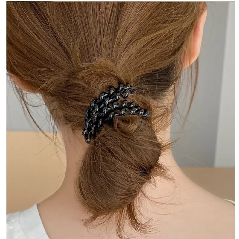 Spiral Hair Ties – No-Crease Coil Bands for All Hair Types (20 Pack)