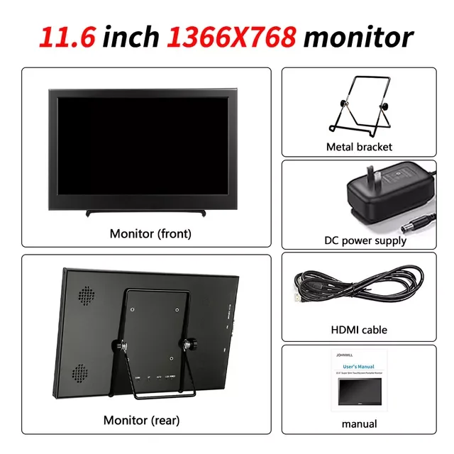 HD 1080P IPS LCD ޴ , PS3 PS4 XBOx360 VGA HDMI ̽ 10.1 ġ ǻ   PC