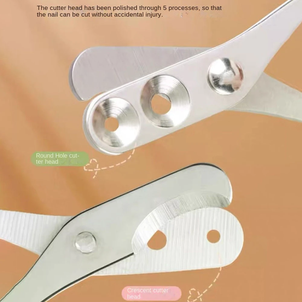Special Nail Clippers for Pet Cat Dog Double Hole Small Blind Clippers Pet Nail Grooming Clippers Trimmer 3
