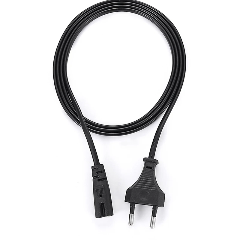 1.5M EU 전원 케이블 Dell 노트북 충전기 용 2pin IEC320 C7 전원 연장 코드 Canon Epson 프린터 라디오 스피커 PS4 XBOX One S