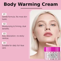 Crème chauffante pour le corps ADEUS, augmente rapidement la température de la peau, parfum durable, non grasse, soulage la raideur musculaire, crème pour le corps 2