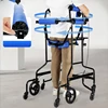Adult Rehabilitation Walker, Rehabilitation Training Equipment, Fall Prevention Trolley, Elderly Standing Walking Frame 3