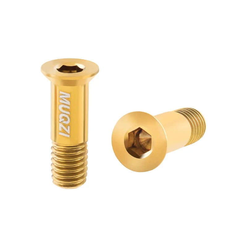 Lot De 2 Boulons En Titane Longue Durée Pour Poulies De Roue