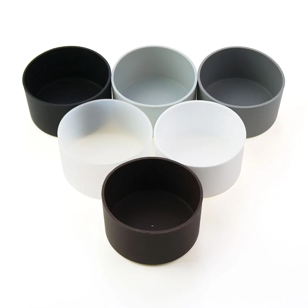 17 farben 8,0 CM Silikon Tasse Unten Schutzhülle Tasse Halter 80 MM Tasse Basis Schutzhülle Anti Slip Tasse untere Abdeckung – Detail 9