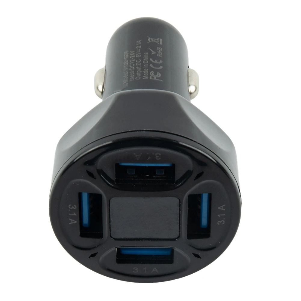 

Автомобильное зарядное устройство с 4 USB-портами, 111 А