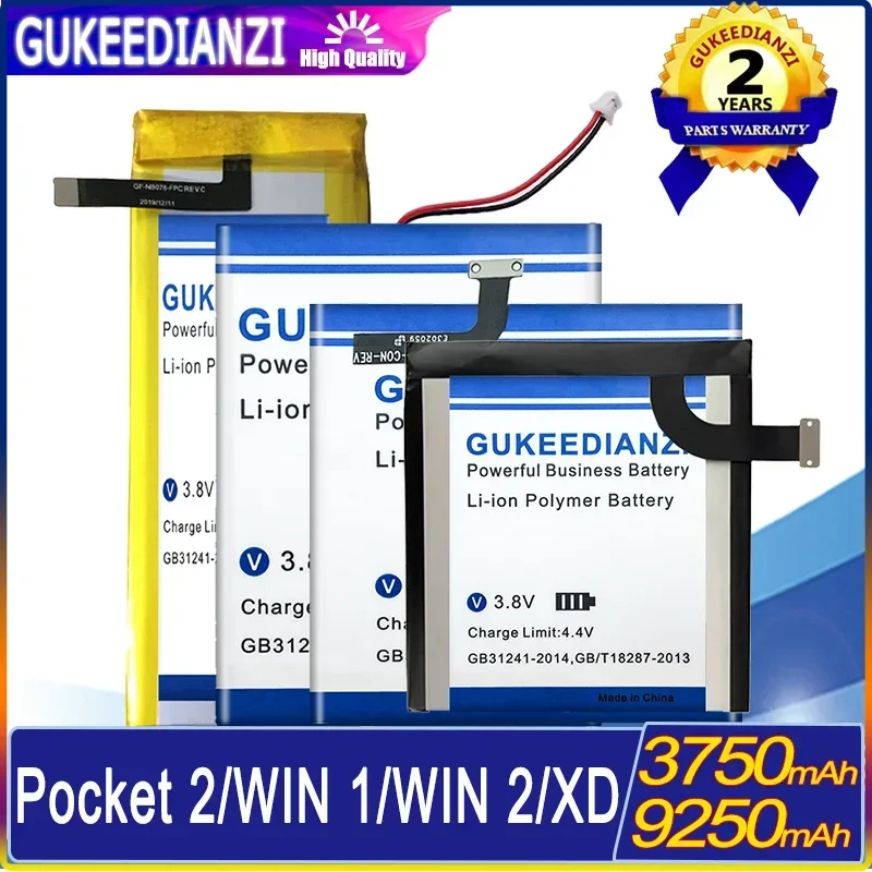 Batteria 3750/9250Mah Per Gpd P2 Max Winmax/P2Max/Win1/2 Win1 Win2/Xd/6438132-2S/Pocket 2 Pocket2 Gamepad Portatile Da Gioco Per Micropc