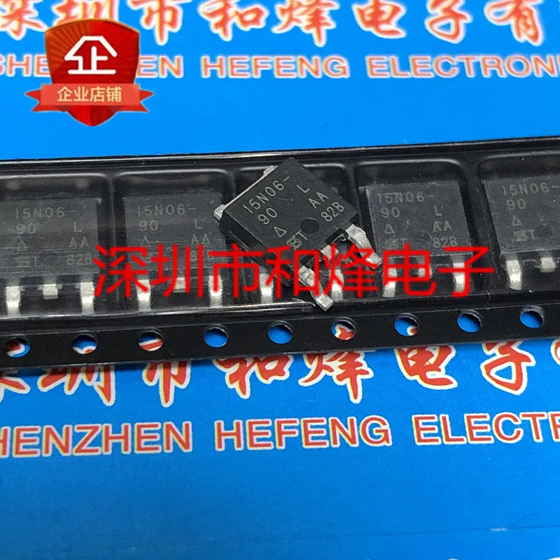 10PCS 15N06-90L SUD15N06-90L TO-252 in sotck 100% 신규 및 원본